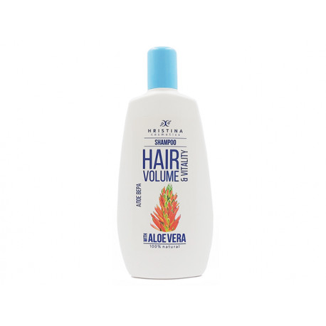 Hair volume and vitality shampoo with aloe vera, Hristina, 200 ml