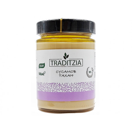 Sesame tahini, hulled sesame seeds, Traditzia, 300 g