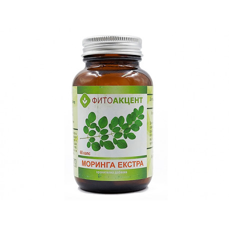 Moringa Extra, PhytoAccent, 60 capsules