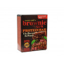 Brownie protein bar - chocolate and cherry, Choco Chef's, 50 g