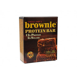 Brownie protein bar - double chocolate, Choco Chef's, 50 g