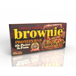 Brownie protein bar - caramel, Choco Chef's, 100 g