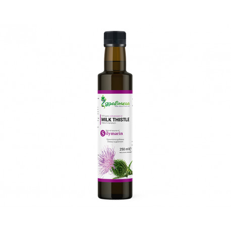 Milk Thistle oil, cold pressed, Zdravnitza, 250 ml