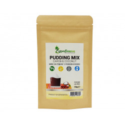 Pudding Mix with carob and coconut, Zdravnitza, 50 g