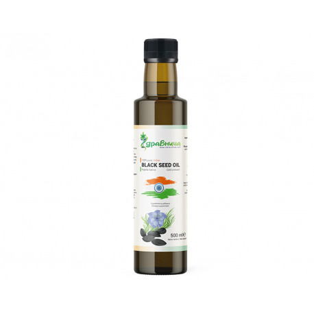 Black seed oil, cold pressed, Zdravnitza, 500 ml