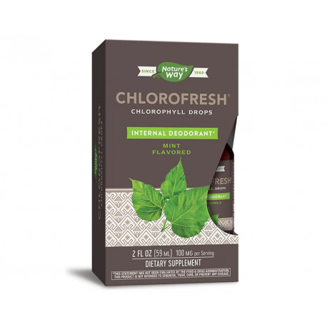 Chlorofresh, chlorophyll drops, Nature's Way, 59 ml