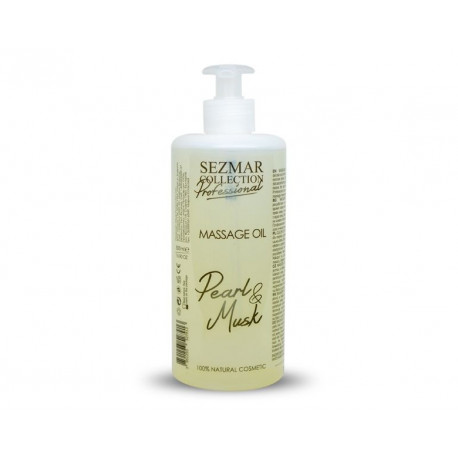 Pearl and Musk massage oil, professional, Sezmar, 500 ml