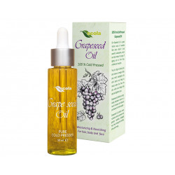 Grapeseed oil, cold pressed, Ecola, 50 ml