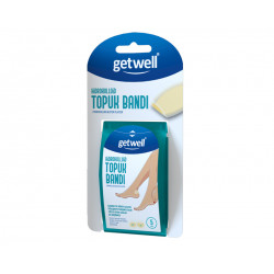 Hydrocolloid heel patches, Getwell, 5 pcs