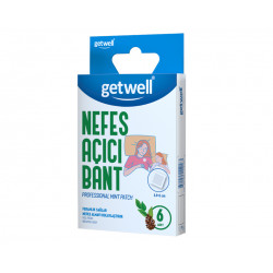 Mint patch for clear breathing, Getwell, 6 pcs
