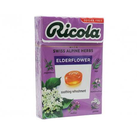 Swiss herbal candies - Elderflower, Ricola, 40 g