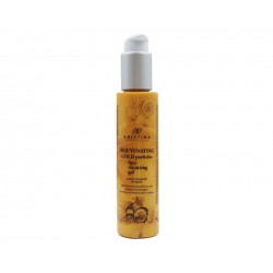 Rejuvenating gold particles face cleansing gel, Hristina, 125 ml