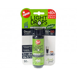 Light Drops, liquid sweetener with Stevia, EPSA, 50 ml