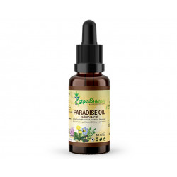 Paradise oil, quadruple herbal formula, Zdravnitza, 50 ml