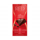 Dark chocolate, no added sugar and less calories, Red, 100 g