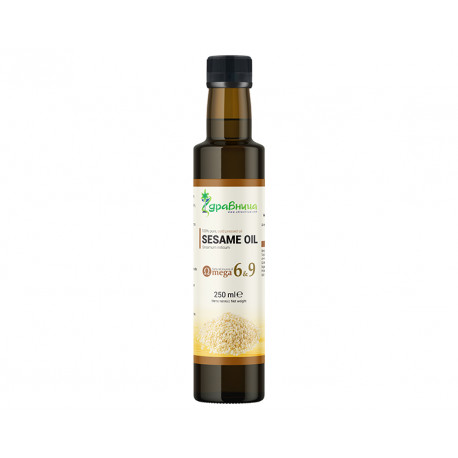 Sesame oil, cold pressed, Zdravnitza, 250 ml