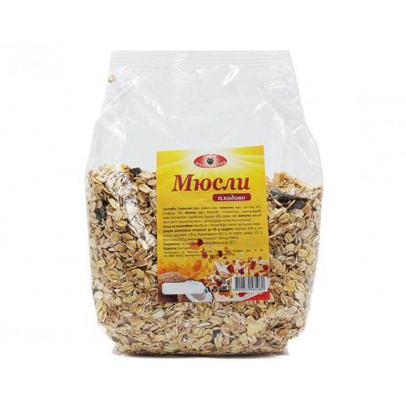 Fruit muesli, Longevity Series, 500 g