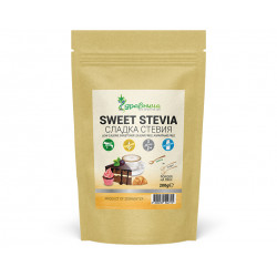 Sweet Stevia, natural sweetener, powder, Zdravnitza, 200 g
