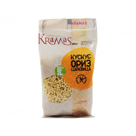 Кус Кус от ориз и царевица, без глутен, Крамас, 250 гр.