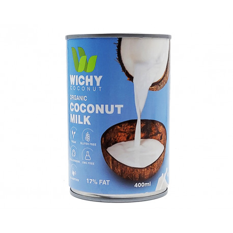 Органично кокосово мляко, Уичи, 400 мл.