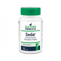 Sedar, формула за спокоен сън, Doctor's Formulas, 30 таблетки