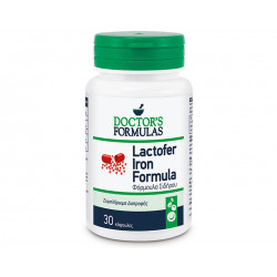 Лактофер, формула с желязо, Doctor's Formulas, 30 таблетки