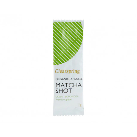 Organic Japanese Matcha Shot, premium grade, 1 g