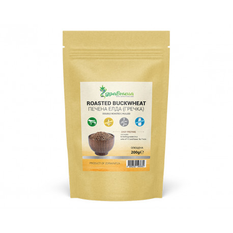 Buckwheat - double roasted and hulled, Zdravnitza, 200 g
