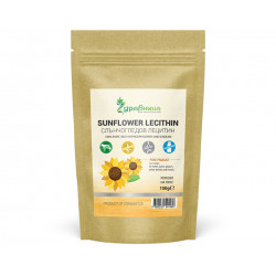 Sunflower Lecithin, powder, Zdravnitza, 150 g