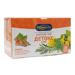 Билков чай - Детокс, Монарда, 20 филт. пакетчета