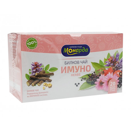 Herbal Tea - Imuno, Monarda, 20 filter bags