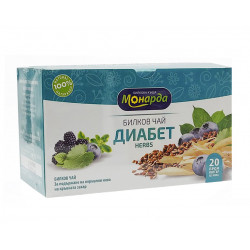 Herbal Tea - Diabetes, Monarda, 20 filter bags