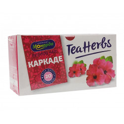 Herbal Tea - Karkade (Hibiscus), Monarda, 20 filter bags