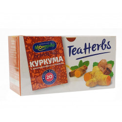 Herbal Tea - Turmeric, Ginger and Cinnamon, Monarda, 20 filter bags