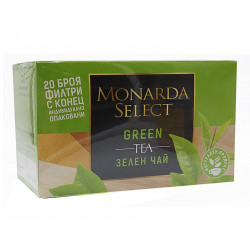 Green Tea, Monarda Select, 20 filter bags