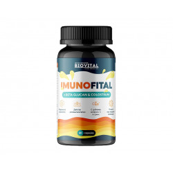 Imunofital - beta-glucan and colostrum, Biovital, 60 capsules
