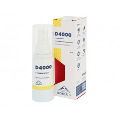 D4000 Vitamin D Spray, Nordaid, 30 ml