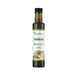 OMEGA Oil, Flaxseed, Sesam seed, Hemp seed, Zdravnitza, 250 ml