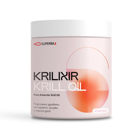 Масло от антарктически крил, Krilixir, 60 капсули