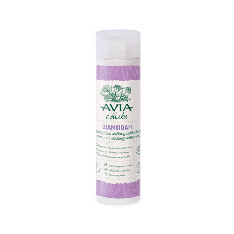 Hair shampoo with Bulgarian lavender, Avia, 250 ml