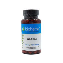 Wild Yam, female problems, Bioherba, 100 capsules