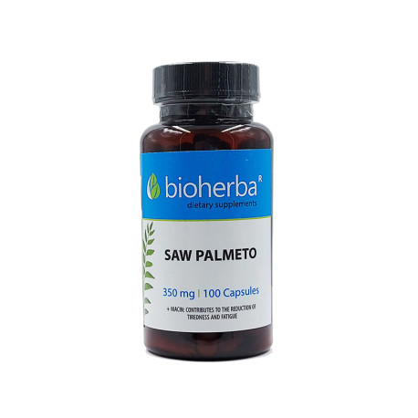 Saw Palmetto, Bioherba, 100 capsules