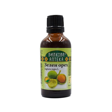 Green walnut, herbal tincture, Bioherba, 50 ml