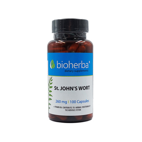 St. John's wort, Bioherba, 100 capsules