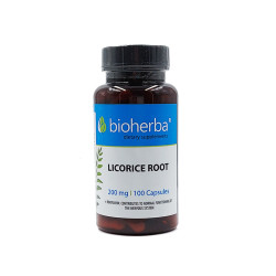 Licorice root, Bioherba, 100 capsules