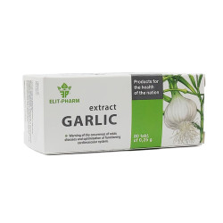 Garlic extract, Elit-Pharm, 80 tablets