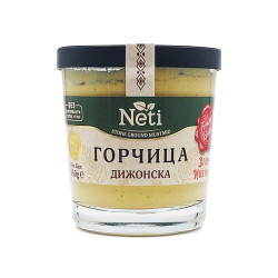 Дижонска горчица, по френска рецепта, Натурални Технологии, 160 гр.