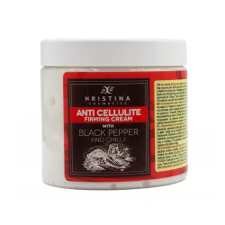 Anti Cellulite Firming Cream with Black Papper, Hristina, 200 ml