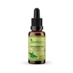 Peppermint oil, digestion support, Zdravnitza, 50 ml