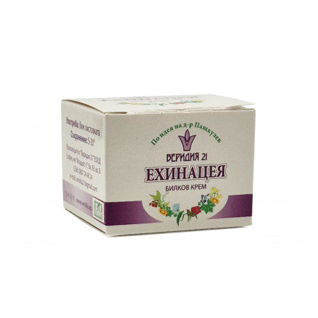 Echinacea, herbal cream, Dr. Pashkulev, 35 ml